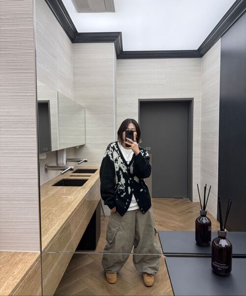 eastserviceshop(イーストサービスショップ)の「Maximal Ballon Cargo Pants - D/Beige(その他パンツ・レディース・その他・46/48/50)」の6枚目の写真