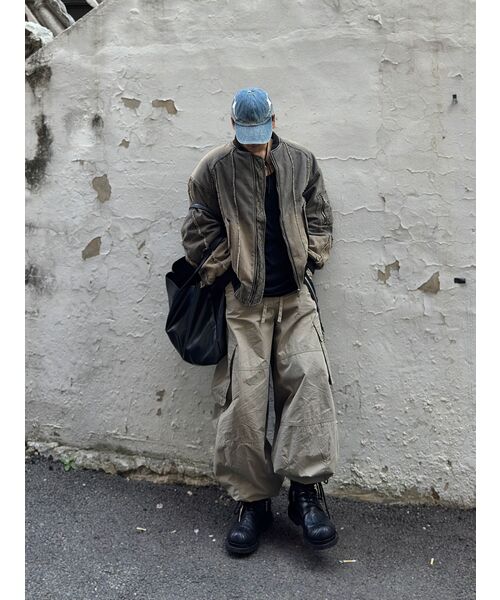 eastserviceshop(イーストサービスショップ)の「Maximal Ballon Cargo Pants - D/Beige(その他パンツ・レディース・その他・46/48/50)」の22枚目の写真
