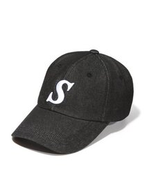 SUKU（スク）の「S LOGO BALL CAP-BLACK DENIM（キャップ）」