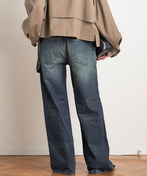 AP STUDIO（エーピーストゥディオ）の「【HAIKURE/ハイクル】WINONA INTENSE BLUE（デニムパンツ・レディース・ブルー・26/25/24/27）」の22枚目の写真