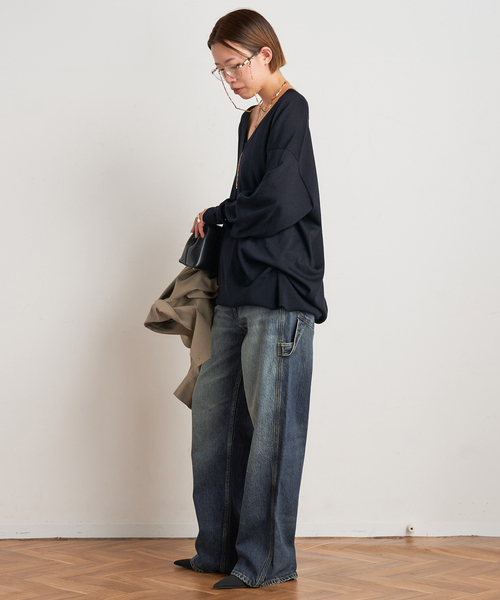 AP STUDIO（エーピーストゥディオ）の「【HAIKURE/ハイクル】WINONA INTENSE BLUE（デニムパンツ・レディース・ブルー・26/25/24/27）」の16枚目の写真