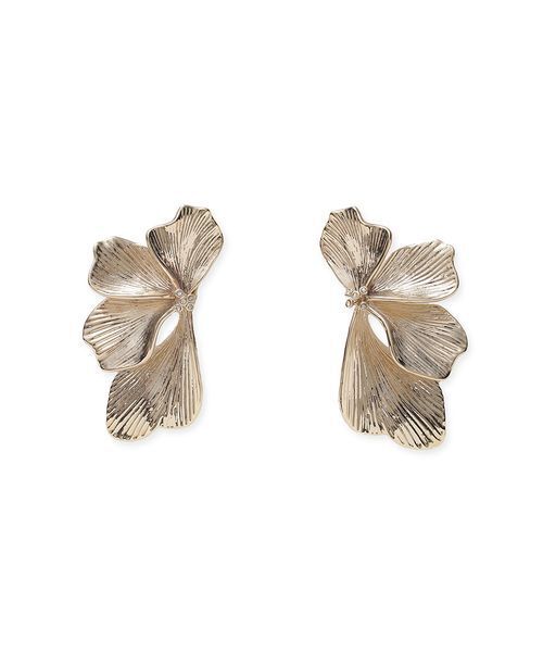 SNIDEL(スナイデル)の「ブルームピアス(ピアス(両耳用)・レディース・アイボリー/ゴールド・F)」の7枚目の写真