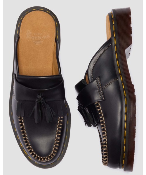 Dr. Martens(ドクターマーチン)の「Dr. Martens/ドクターマーチン ADRIAN ミュール 42359001(サンダル・メンズ・ブラック・UK11/UK10/UK9/UK8/UK7/UK6/UK5/UK4/UK3)」の2枚目の写真