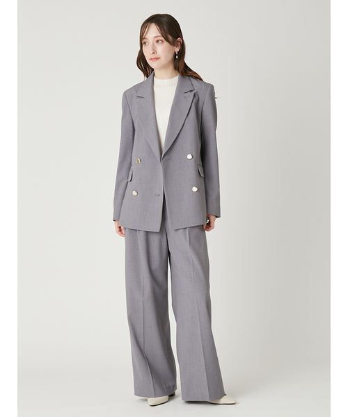 FRAY I.D（フレイアイディー）の「セミワイドストレートパンツ／ウォッシャブル（その他パンツ・レディース・グレー/ライトブルー/ベージュ/ネイビー・0/1）」の15枚目の写真