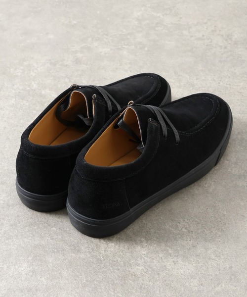 U.S. POLO ASSN.（ユーエスポロアッスン）の「【U.S. POLO ASSN./ユーエスポロアッスン】ヴァルカナイズ製法 フェイクスエード ローカット モカシンシューズ（モカシン/デッキシューズ・メンズ・キャメル/ブラック・27.0cm/26.5cm/26.0cm/25.5cm/25.0cm）」の12枚目の写真