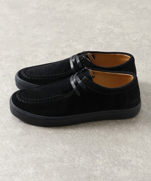 U.S. POLO ASSN.（ユーエスポロアッスン）の「【U.S. POLO ASSN./ユーエスポロアッスン】ヴァルカナイズ製法 フェイクスエード ローカット モカシンシューズ（モカシン/デッキシューズ・メンズ・キャメル/ブラック・27.0cm/26.5cm/26.0cm/25.5cm/25.0cm）」の11枚目の写真