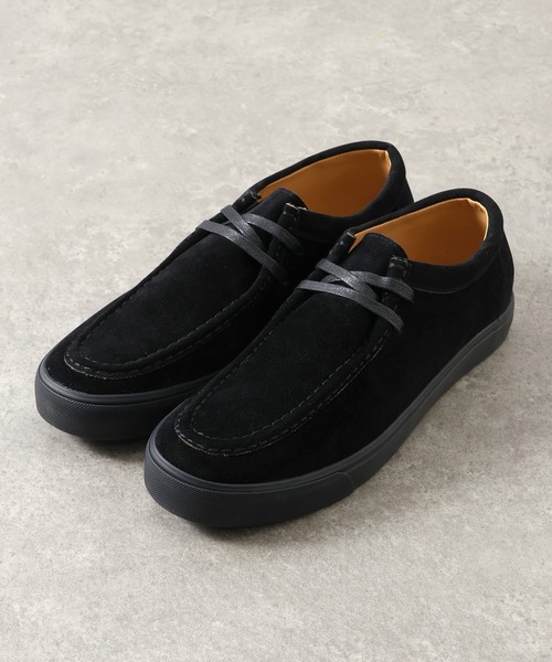 U.S. POLO ASSN.（ユーエスポロアッスン）の「【U.S. POLO ASSN./ユーエスポロアッスン】ヴァルカナイズ製法 フェイクスエード ローカット モカシンシューズ（モカシン/デッキシューズ・メンズ・キャメル/ブラック・27.0cm/26.5cm/26.0cm/25.5cm/25.0cm）」の10枚目の写真
