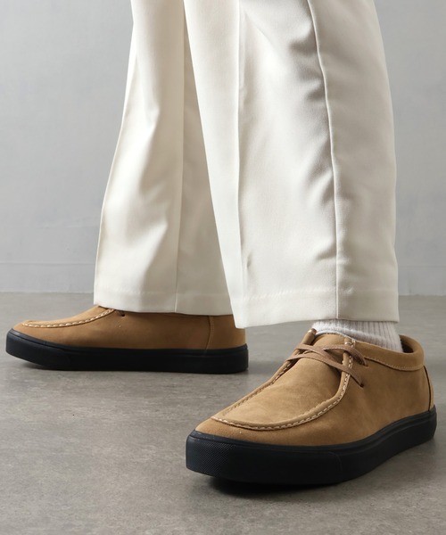 U.S. POLO ASSN.（ユーエスポロアッスン）の「【U.S. POLO ASSN./ユーエスポロアッスン】ヴァルカナイズ製法 フェイクスエード ローカット モカシンシューズ（モカシン/デッキシューズ・メンズ・キャメル/ブラック・27.0cm/26.5cm/26.0cm/25.5cm/25.0cm）」の13枚目の写真
