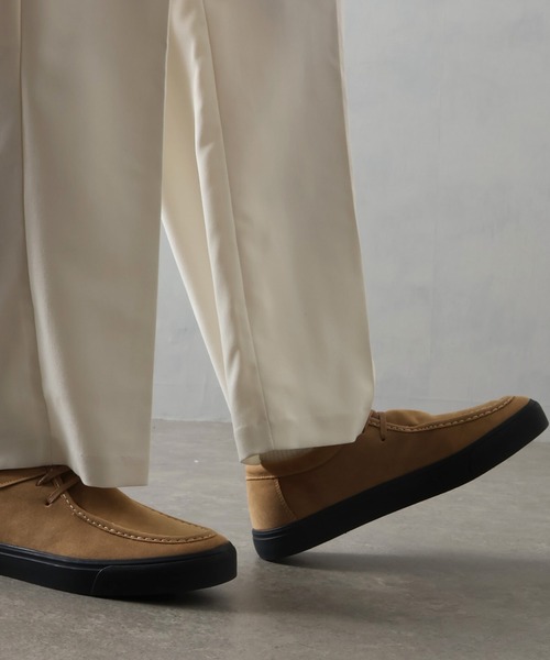 U.S. POLO ASSN.（ユーエスポロアッスン）の「【U.S. POLO ASSN./ユーエスポロアッスン】ヴァルカナイズ製法 フェイクスエード ローカット モカシンシューズ（モカシン/デッキシューズ・メンズ・キャメル/ブラック・27.0cm/26.5cm/26.0cm/25.5cm/25.0cm）」の16枚目の写真