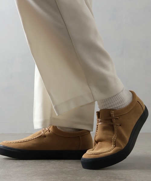 U.S. POLO ASSN.（ユーエスポロアッスン）の「【U.S. POLO ASSN./ユーエスポロアッスン】ヴァルカナイズ製法 フェイクスエード ローカット モカシンシューズ（モカシン/デッキシューズ・メンズ・キャメル/ブラック・27.0cm/26.5cm/26.0cm/25.5cm/25.0cm）」の15枚目の写真
