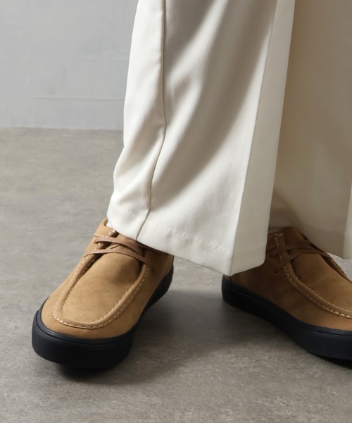 U.S. POLO ASSN.（ユーエスポロアッスン）の「【U.S. POLO ASSN./ユーエスポロアッスン】ヴァルカナイズ製法 フェイクスエード ローカット モカシンシューズ（モカシン/デッキシューズ・メンズ・キャメル/ブラック・27.0cm/26.5cm/26.0cm/25.5cm/25.0cm）」の17枚目の写真