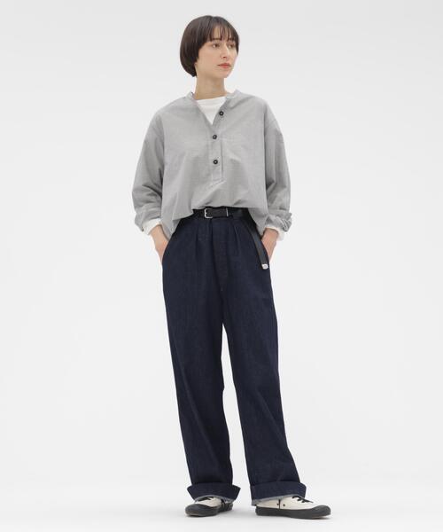 MHL.(エムエイチエル)の「TINY GINGHAM COTTON(シャツ/ブラウス・レディース・ブラック/ホワイト・3/2/1)」の11枚目の写真
