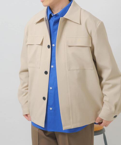 ITEMS URBANRESEARCH（アイテムズ アーバンリサーチ）の「2way ストレッチ比翼ジャケット（その他アウター・メンズ・ブラック/オリーブ/ベージュ/チャコールグレー・MEDIUM/LARGE）」の7枚目の写真