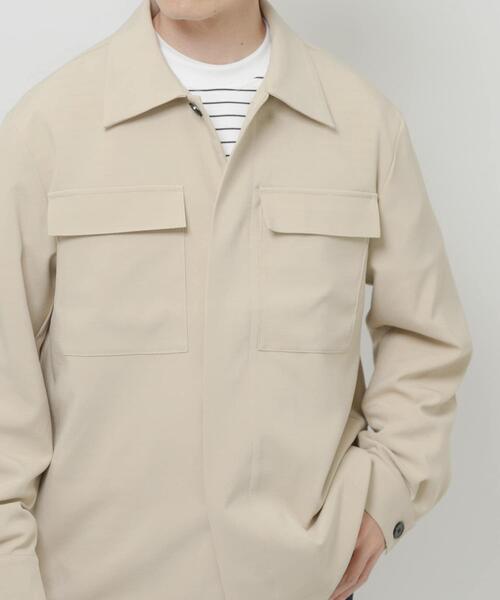 ITEMS URBANRESEARCH（アイテムズ アーバンリサーチ）の「2way ストレッチ比翼ジャケット（その他アウター・メンズ・ブラック/オリーブ/ベージュ/チャコールグレー・MEDIUM/LARGE）」の11枚目の写真