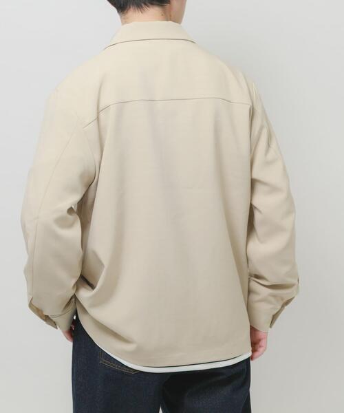 ITEMS URBANRESEARCH（アイテムズ アーバンリサーチ）の「2way ストレッチ比翼ジャケット（その他アウター・メンズ・ブラック/オリーブ/ベージュ/チャコールグレー・MEDIUM/LARGE）」の12枚目の写真