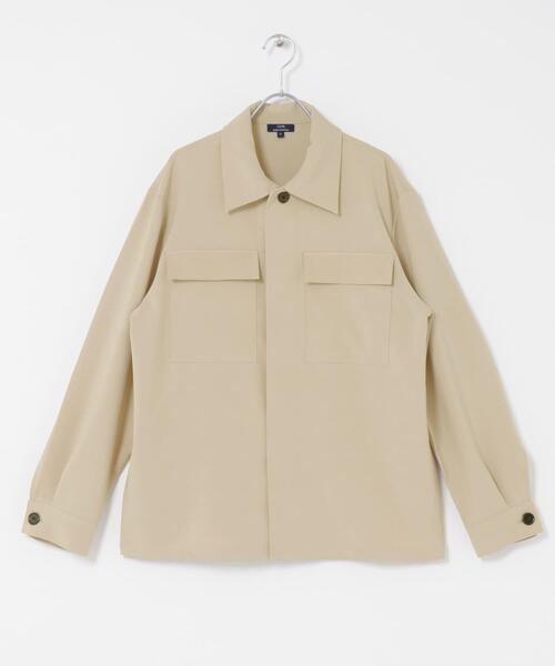 ITEMS URBANRESEARCH（アイテムズ アーバンリサーチ）の「2way ストレッチ比翼ジャケット（その他アウター・メンズ・ブラック/オリーブ/ベージュ/チャコールグレー・MEDIUM/LARGE）」の14枚目の写真