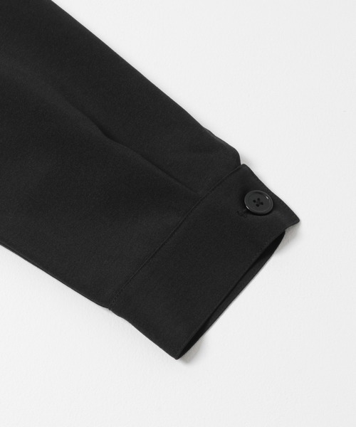 ITEMS URBANRESEARCH（アイテムズ アーバンリサーチ）の「2way ストレッチ比翼ジャケット（カバーオール・メンズ・チャコールグレー/オリーブ/ブラック/ベージュ・MEDIUM/LARGE）」の11枚目の写真