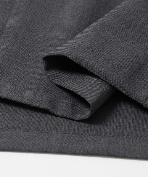 ITEMS URBANRESEARCH（アイテムズ アーバンリサーチ）の「2way ストレッチ比翼ジャケット（カバーオール・メンズ・チャコールグレー/オリーブ/ブラック/ベージュ・MEDIUM/LARGE）」の20枚目の写真