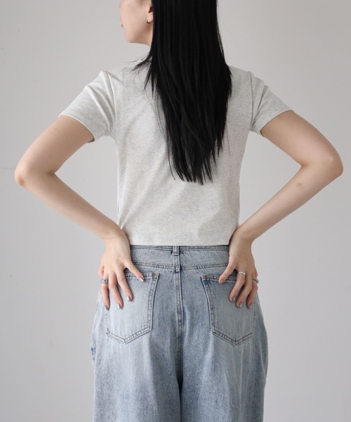 model：164cm. 着用サイズ：FREE