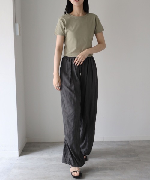 model：164cm. 着用サイズ：FREE