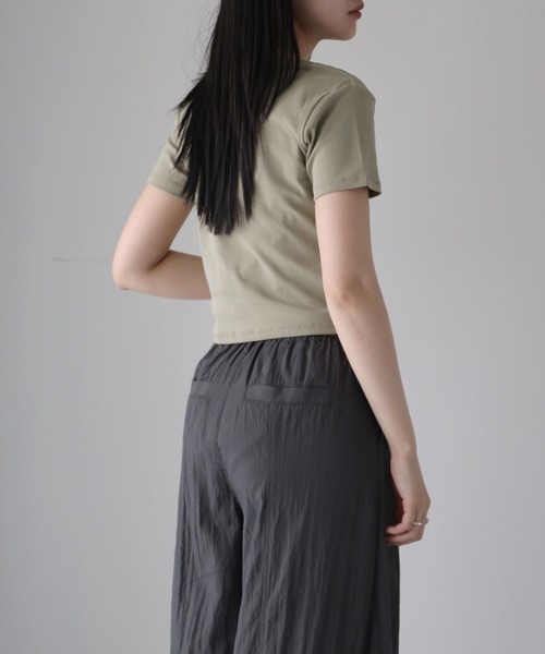 model：164cm. 着用サイズ：FREE