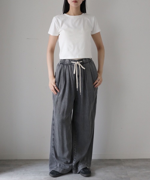 model：164cm. 着用サイズ：FREE