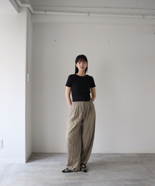 model：164cm. 着用サイズ：FREE