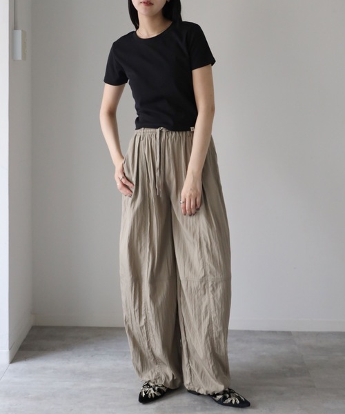 model：164cm. 着用サイズ：FREE