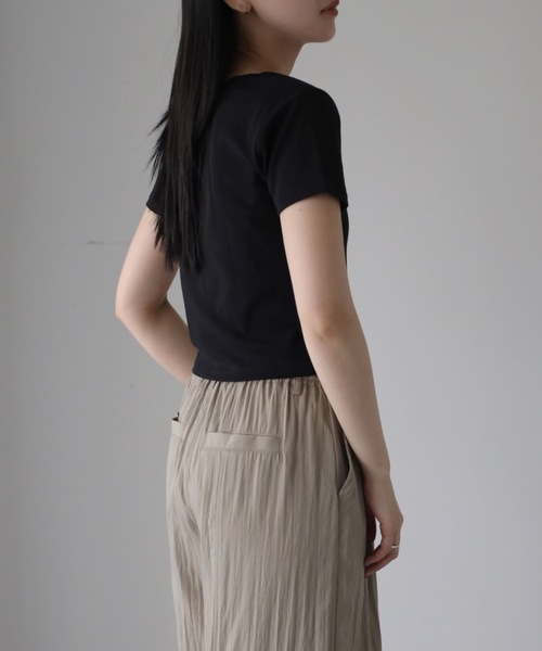 model：164cm. 着用サイズ：FREE