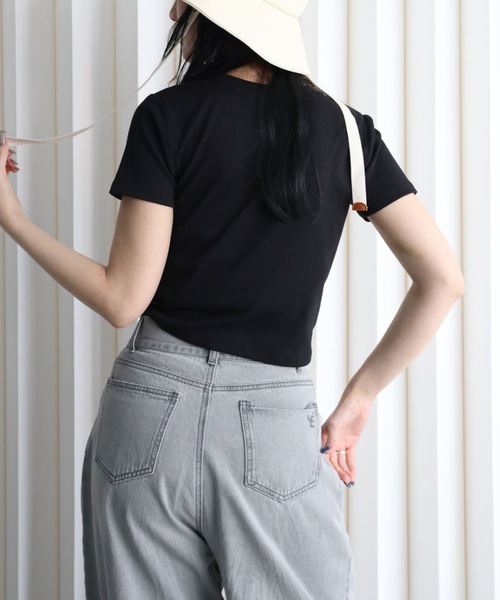 model：164cm. 着用サイズ：FREE