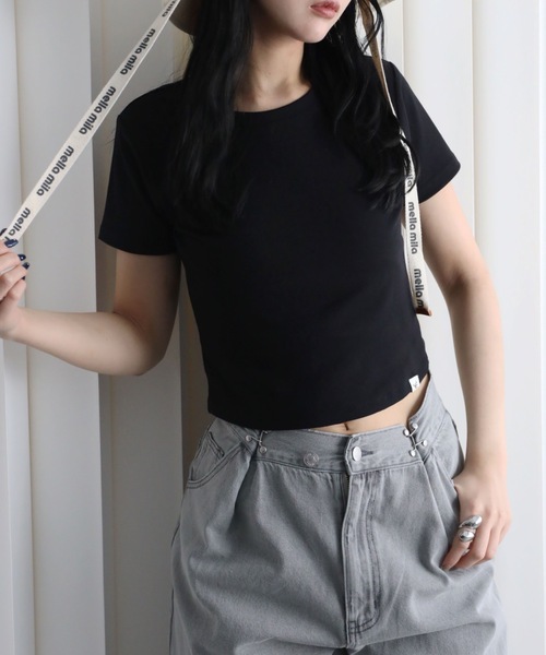 model：164cm. 着用サイズ：FREE