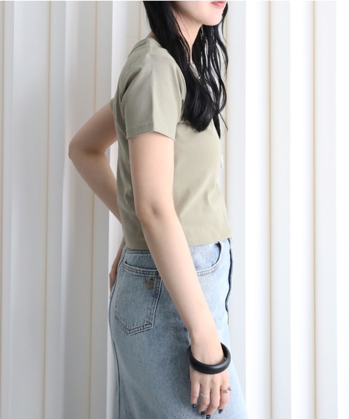 model：164cm. 着用サイズ：FREE