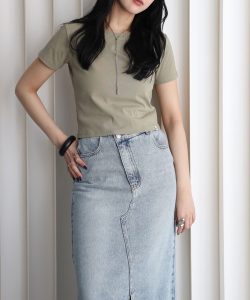 model：164cm. 着用サイズ：FREE