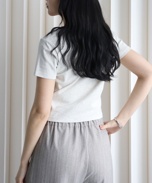 model：164cm. 着用サイズ：FREE