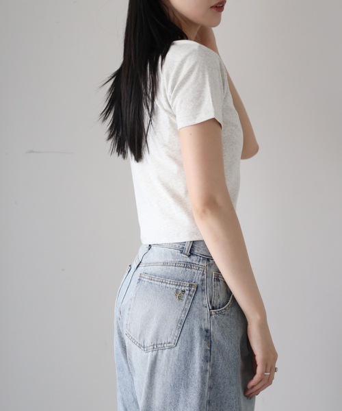 model：164cm. 着用サイズ：FREE