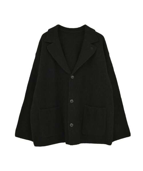 CONVERSE TOKYO（コンバーストウキョウ）の「TAILORED KNIT CARDIGAN JACKET（ニット/セーター・レディース・ブラック/グレー/サックスブルー・FREE）」の21枚目の写真