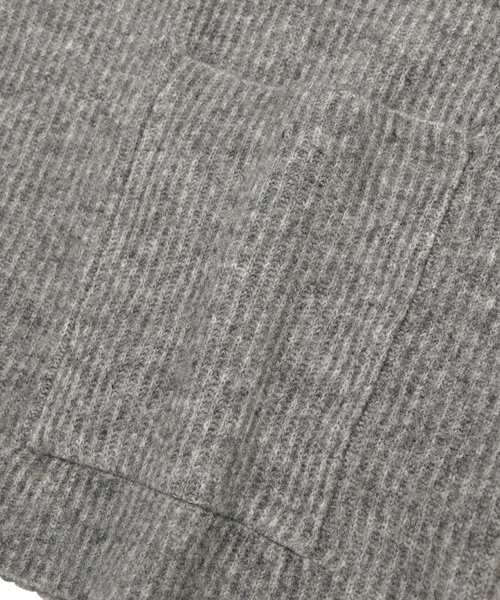 CONVERSE TOKYO（コンバーストウキョウ）の「TAILORED KNIT CARDIGAN JACKET（ニット/セーター・レディース・ブラック/グレー/サックスブルー・FREE）」の15枚目の写真