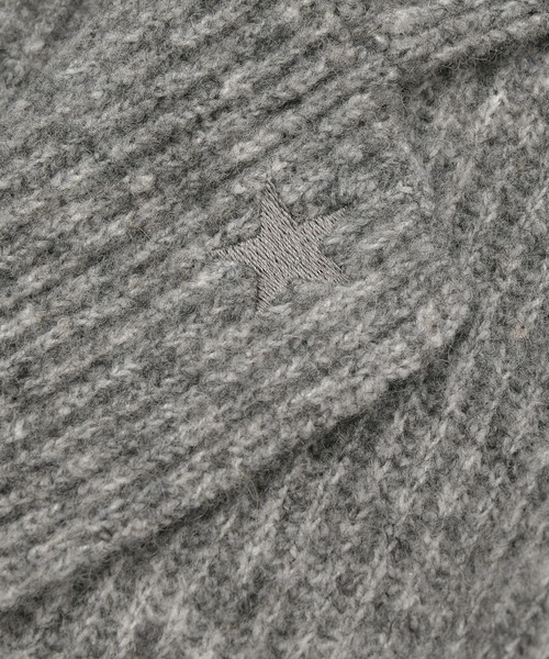 CONVERSE TOKYO（コンバーストウキョウ）の「TAILORED KNIT CARDIGAN JACKET（ニット/セーター・レディース・ブラック/グレー/サックスブルー・FREE）」の16枚目の写真