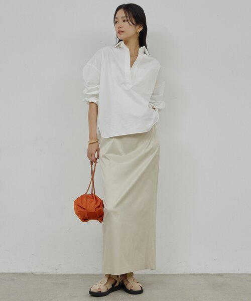 GALLARDAGALANTE（ガリャルダガランテ）の「【手洗い可】ストレッチタイトスカート（スカート・レディース・ブラック/ベージュ・0/1）」の13枚目の写真