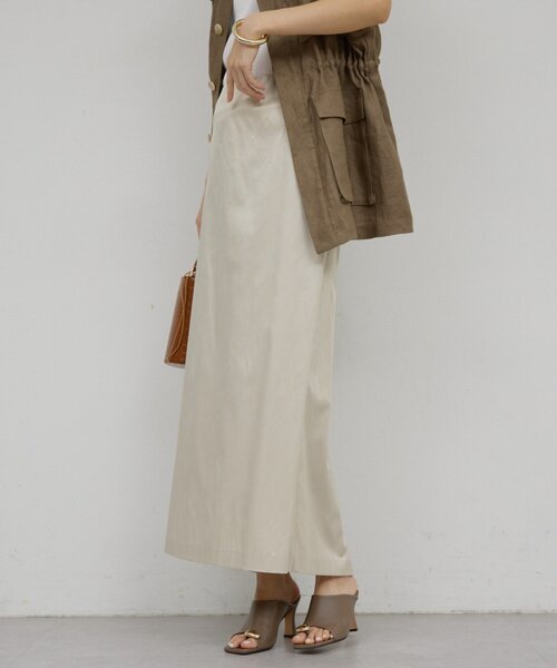 GALLARDAGALANTE（ガリャルダガランテ）の「【手洗い可】ストレッチタイトスカート（スカート・レディース・ブラック/ベージュ・0/1）」の9枚目の写真