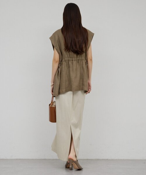 GALLARDAGALANTE（ガリャルダガランテ）の「【手洗い可】ストレッチタイトスカート（スカート・レディース・ブラック/ベージュ・0/1）」の4枚目の写真