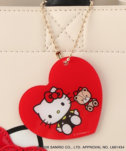 ハローキティコラボ(ハローキティコラボ)の「【ROPE' PICNIC×ハローキティ】アクリルチャーム付きトートバッグ(トートバッグ・レディース・キナリ/チャコールグレー・FREE)」の21枚目の写真