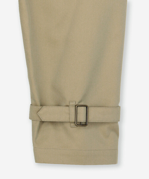 GYMPHLEX(ジムフレックス)の「Gymphlex | ベルテッドバルマカーンコート WOMEN(ステンカラーコート・レディース・ベージュ・12)」の11枚目の写真