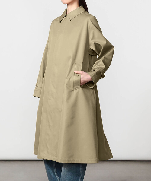 Gymphlex | ベルテッドバルマカーンコート WOMEN(ステンカラーコート Gymphlex | ベルテッドバルマカーンコート WOMEN(ステンカラーコート
