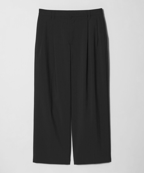 MONKEY TIME（モンキータイム）の「RENU TROシリーズ 2P ワイド パンツ -セットアップ対応-（スラックス・メンズ・ダークグレー/ブラック・S/M/L/XL）」の6枚目の写真