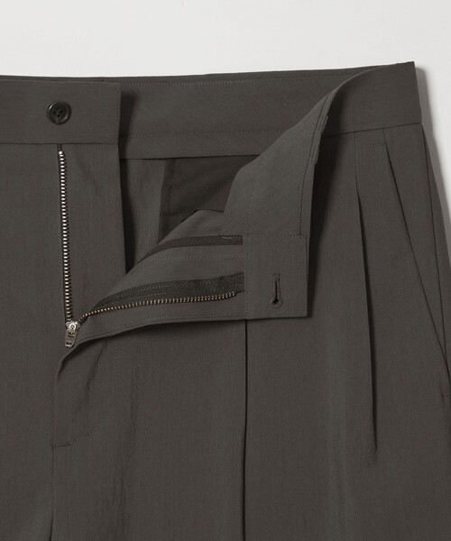 MONKEY TIME（モンキータイム）の「RENU TROシリーズ 2P ワイド パンツ -セットアップ対応-（スラックス・メンズ・ダークグレー/ブラック・S/M/L/XL）」の17枚目の写真