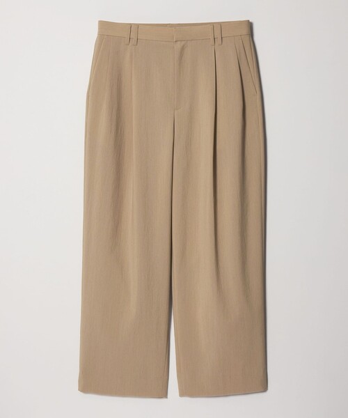 MONKEY TIME(モンキータイム)の「RENU TROシリーズ 2P ワイド パンツ -セットアップ対応-(スラックス・メンズ・ダークグレー/ブラック/ベージュ・S/M/L/XL)」の7枚目の写真