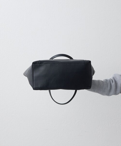 ear PAPILLONNER(イアパピヨネ)の「【ouchi企画】2ハンドルトートバッグ(トートバッグ・レディース・ブラック/グレー・FREE)」の12枚目の写真