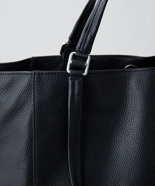 ear PAPILLONNER(イアパピヨネ)の「【ouchi企画】2ハンドルトートバッグ(トートバッグ・レディース・ブラック/グレー・FREE)」の13枚目の写真