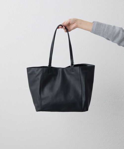 ear PAPILLONNER(イアパピヨネ)の「【ouchi企画】2ハンドルトートバッグ(トートバッグ・レディース・ブラック/グレー・FREE)」の15枚目の写真